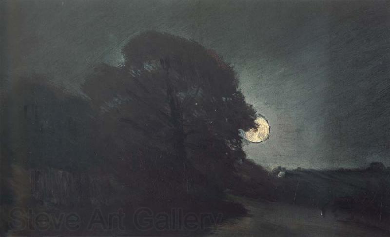 John Constable The edge of a Heath by moonlight Spain oil painting art